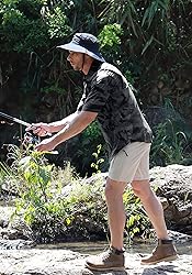 Men's Fishing Shirts with Zipper Pockets UPF
