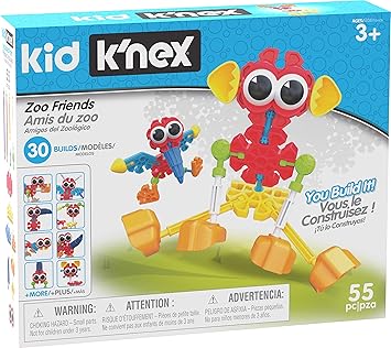 KID K'NEX – Zoo Friends Building Set 