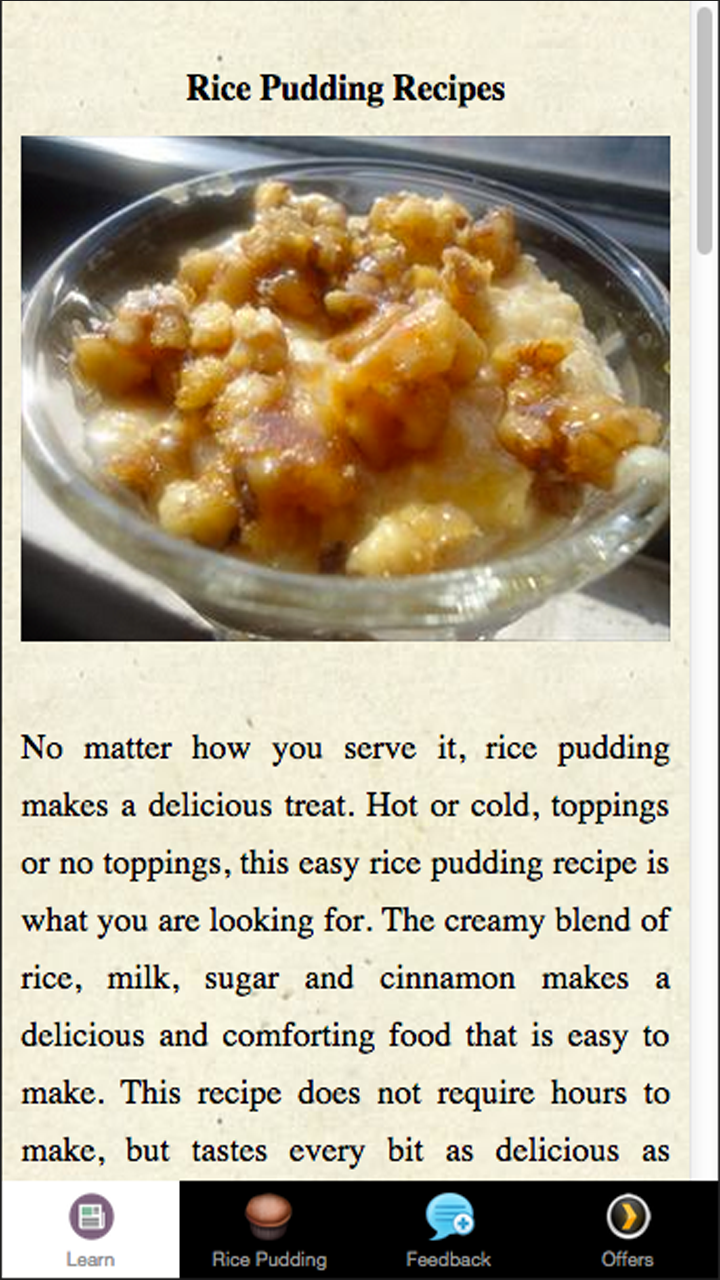 Rice Pudding Recipes - Dessert - Thumbnail 3