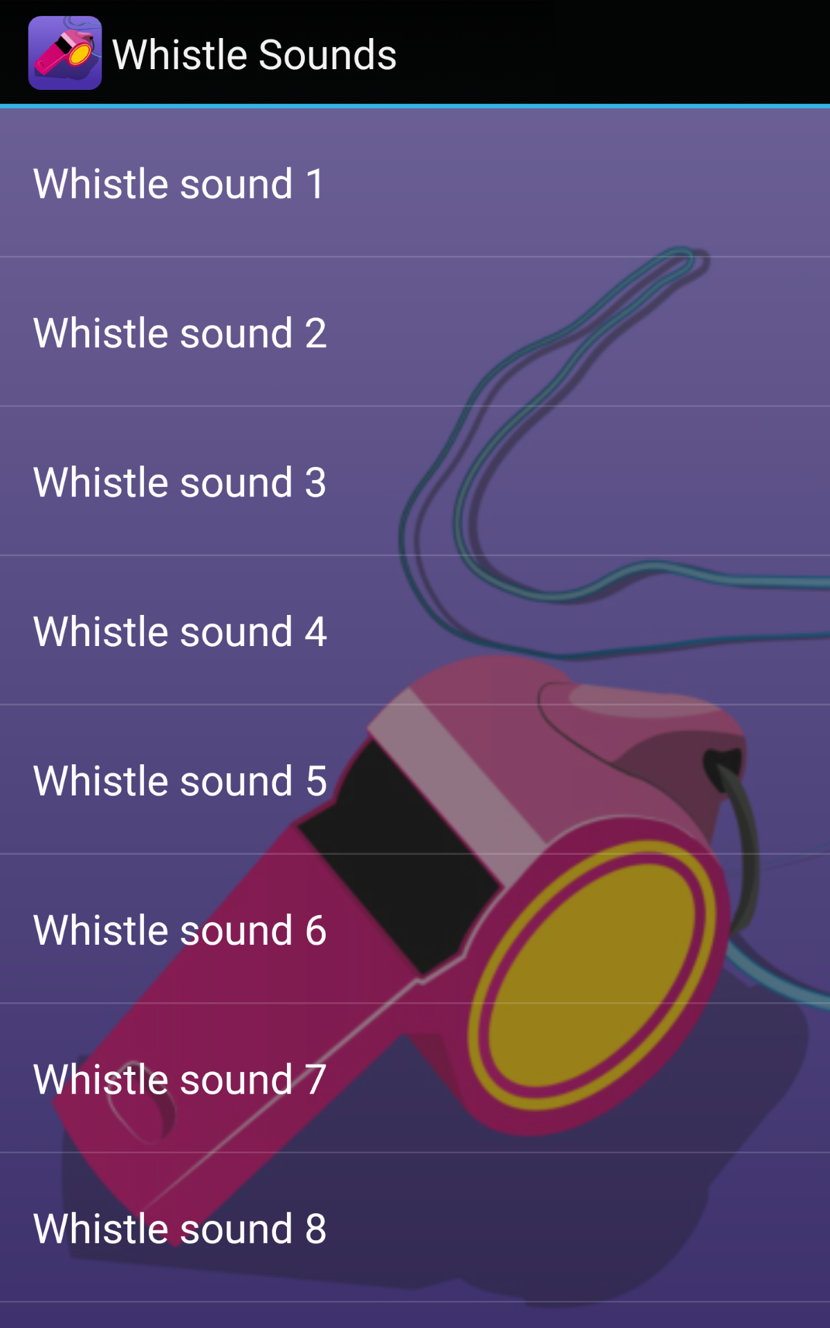 Whistle Sounds