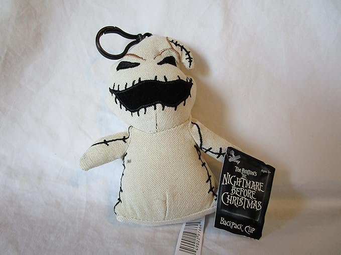 nightmare before christmas plush keychain