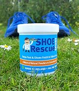 Shoe Rescue Foot Powder 100g - Natural Odour Eliminator by Podiatrist view 7
