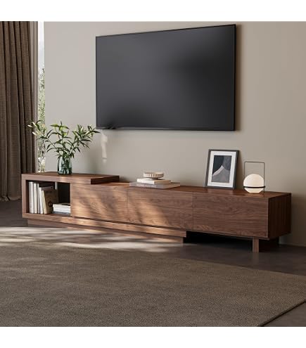 Amazon.com: JIVOIT 66.7'' TV Stand for TVs up to 70 Inches, Modern