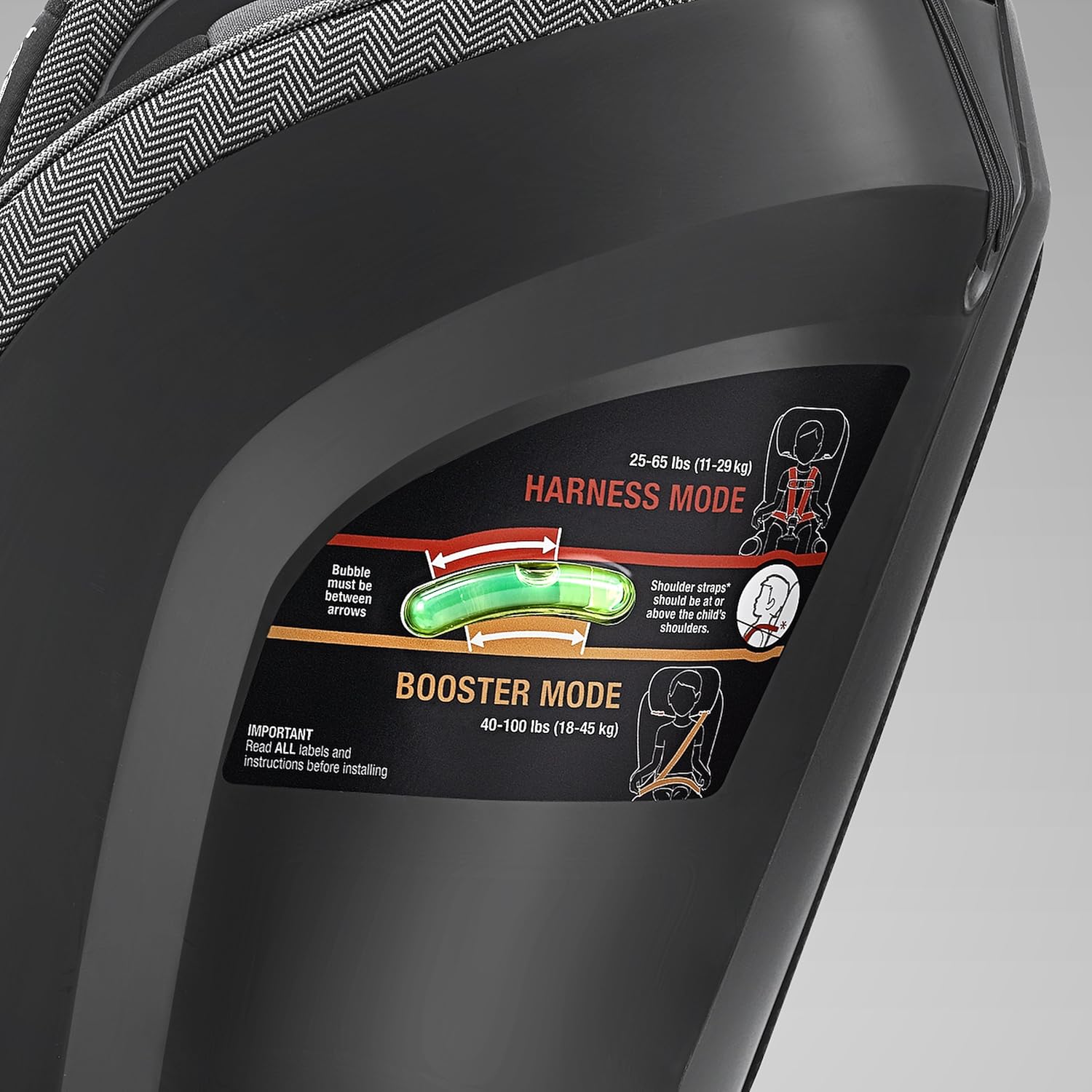 chicco myfit le harness booster