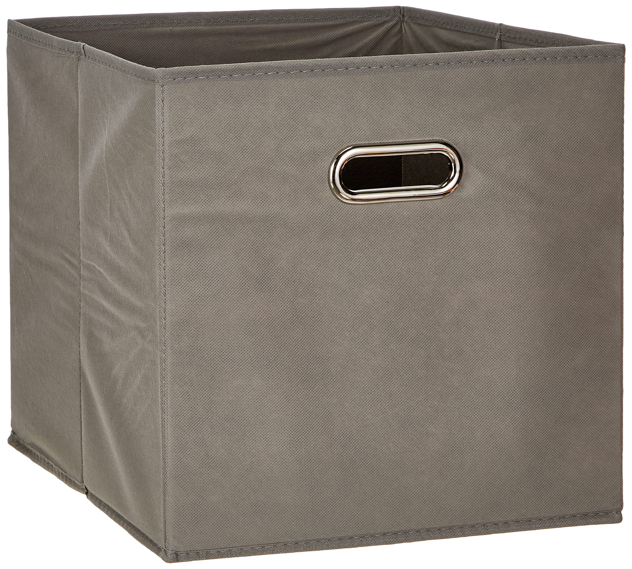 Zeller 32 x 32 x 32 cm Storage Box, Grey/Fleece