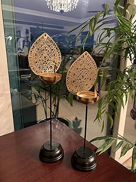 Diwali Metal Peacock Diya