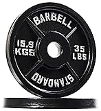 BalanceFrom Powergainz Olympic 2-Inch Cast Iron