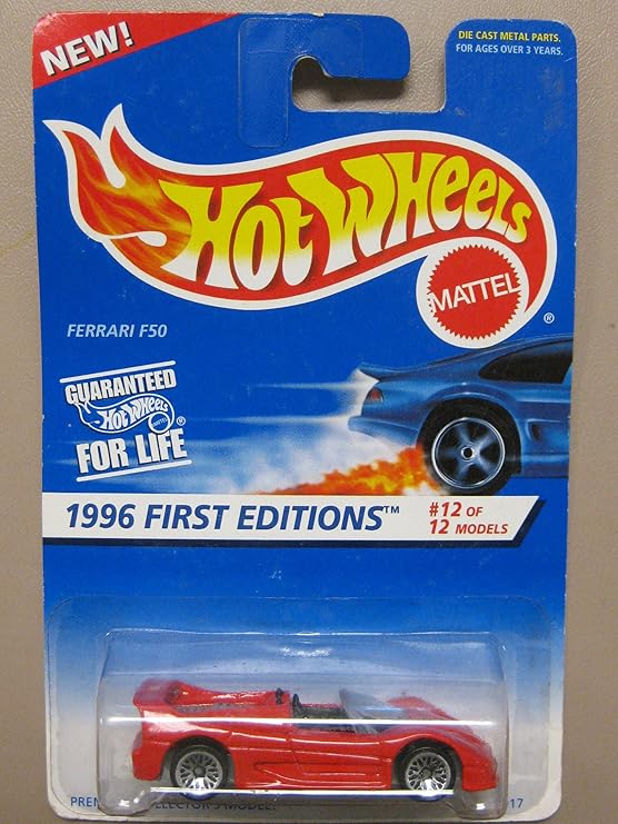 hot wheels ferrari f50 1999