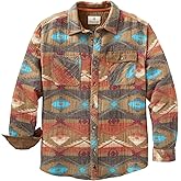 Legendary Whitetails Men's Heavyweight Flannel Shirt Long Sleeve Button Up 100% Cotton