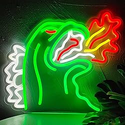 JOSEBRU Neon Light King of The Monster Dimmable LED