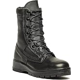Belleville F495 ST Steel Toe Boots, ASTM F2413-24 Certified, Non Slip | EH-Rated Protection, Impact-Cushioning Midsole, Moisture-Wicking Lining, Made in USA, Steel Toe Shoes for Men