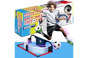 E-JET GAMES Soccer Arcade - Interactive Trainer Soccer Ball Set | Family Fun Football Party Indoor Sport Game