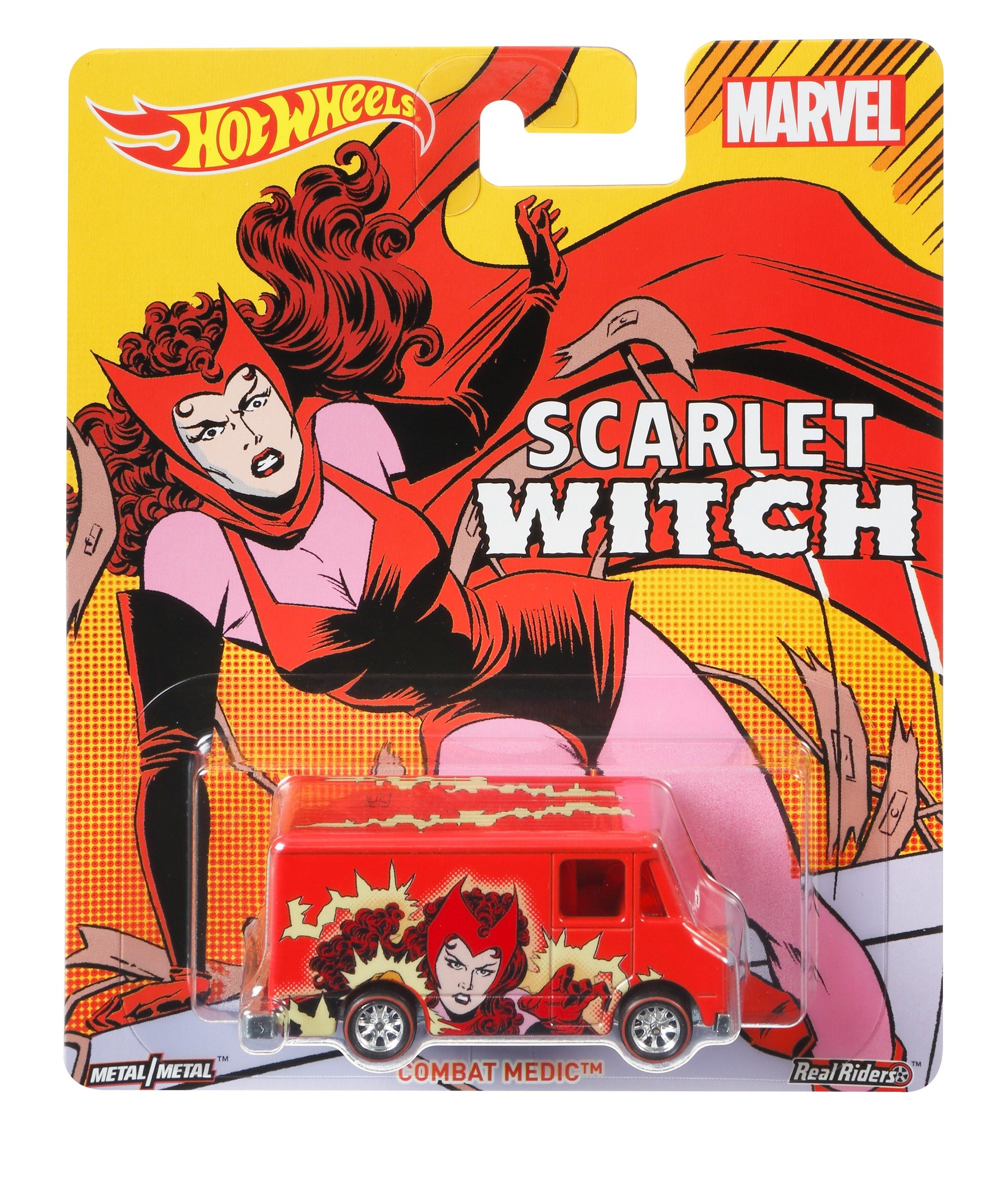 Hot Wheels Marvel Scarlet Witch - Combat Medic Vehicle