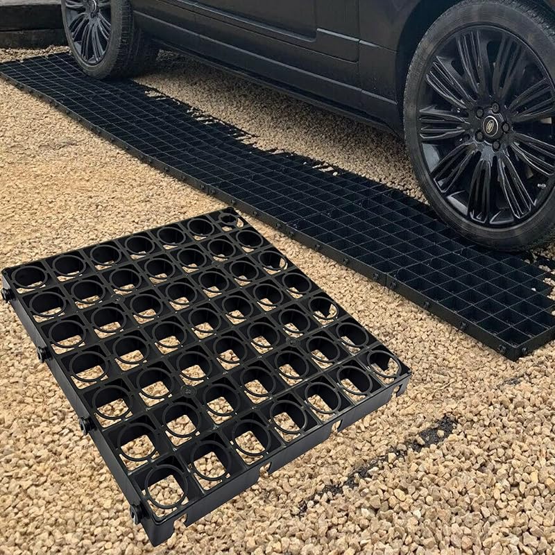 STORM TRADING Driveway Grid Paving for Grass Lawn Shed Gravel 4 Grids