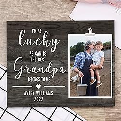 FDFHOME Personalized Grandpa Picture