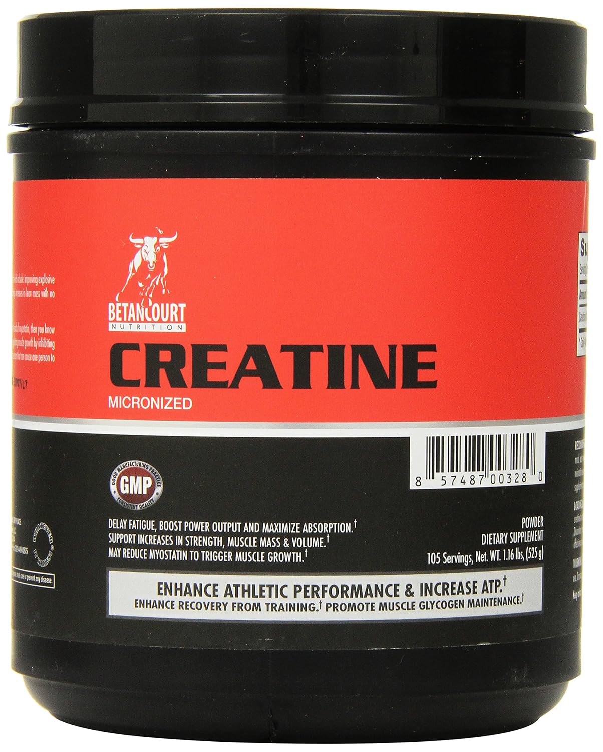 Betancourt Nutrition Micronized Creatine, 525