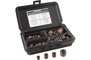 E-Z LOK - EZ-M200 Threaded Inserts For Metal; Assortment Kit; Carbon Steel; Metric Internal Threads, M8-1.25, M10-.5, M12-1.75, M16-2.0; 33 pieces