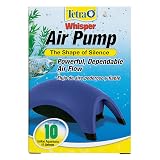 Tetra Whisper Air Pump Up To 10 Gallons, For Aquariums, Powerful Airflow, Non-UL Listed