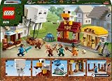 LEGO Minecraft Ghast Balloon Village Attack 21273 with Steve House Minifigs view 12