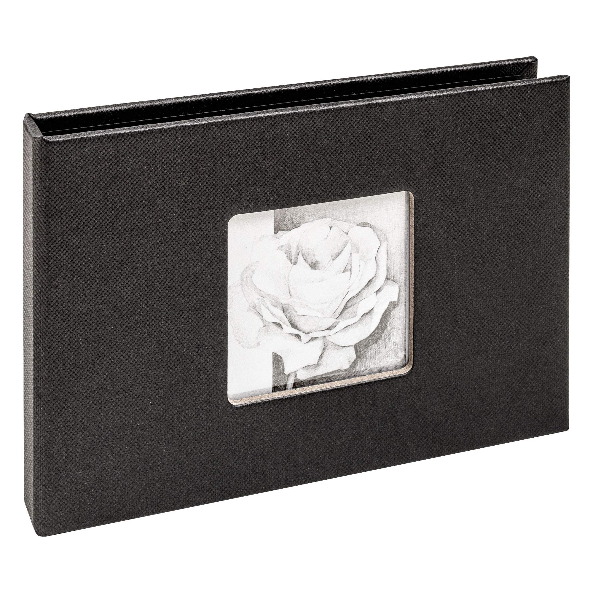 Walther design Walther Mini Album, Textured paper, Black, 12 Fotos 10x15 cm