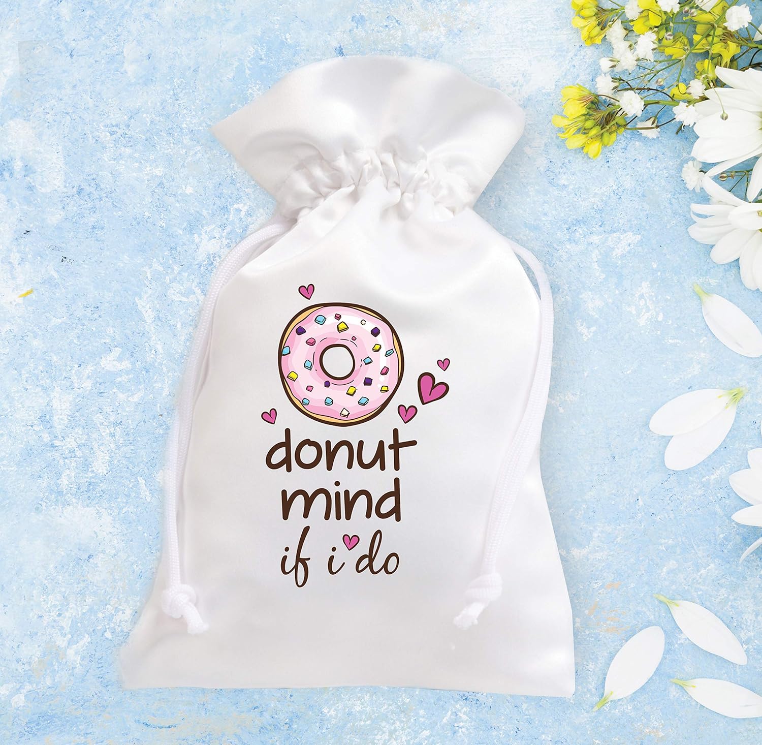 Donut Baby Shower Party Decoration For Him Her Thank You Party Gift Pouch Set Of 10 5 X7 Inch Donut Birthday Party Supplies Donut Mind I Do Satin Drawstring Favor Bag Gifts For Donut Baby Shower Party Decoration For Him Her Thank You Party Gift Pouch Set Of 10 5 X7 Inch Donut Birthday Party Supplies Donut Mind I Do Satin Drawstring Favor Bag Gifts For