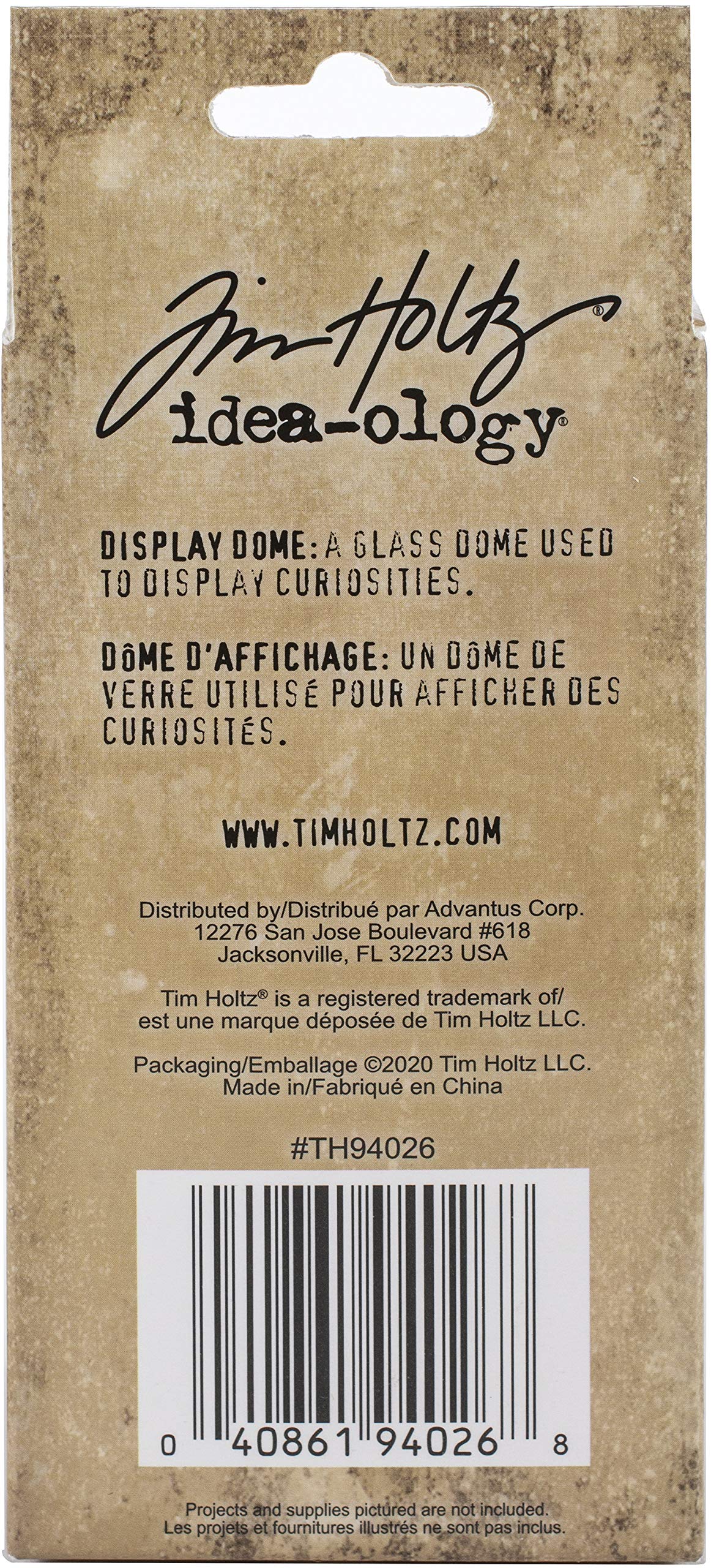 Tim Holtz Idea-ology DISPLAY DOME IDEA-OL 1/PKG, 0
