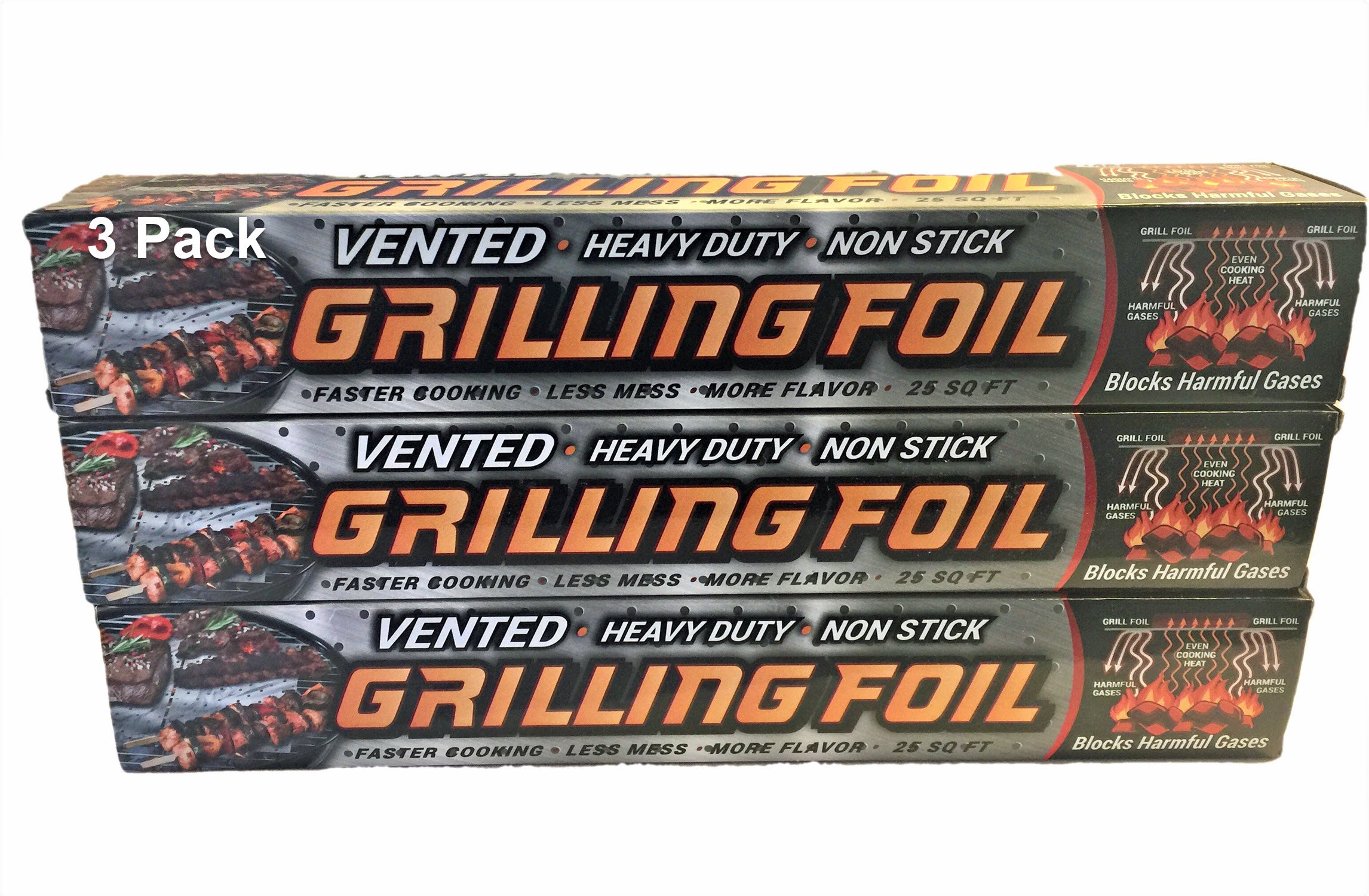 Grilling Foil Barbecue Accessory Vented with Holes Specifically for