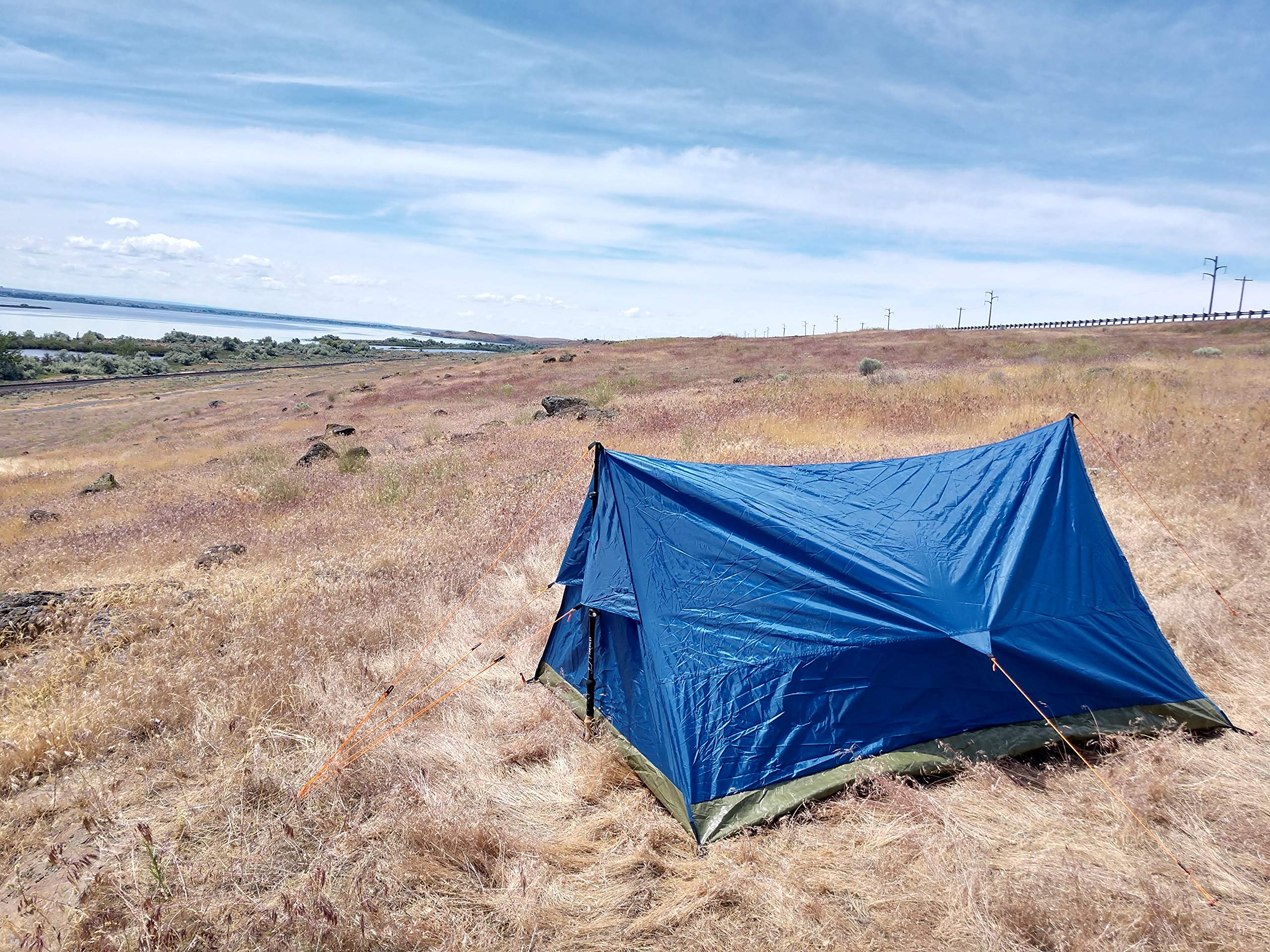 river country products trekking pole tent