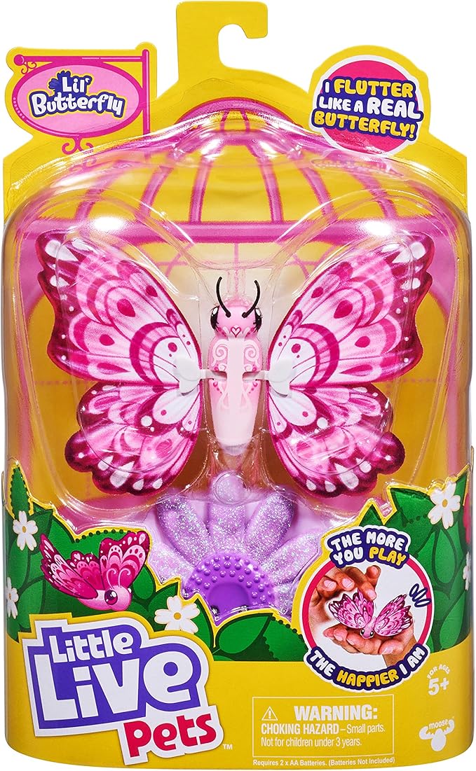 little live pets butterfly entertainer