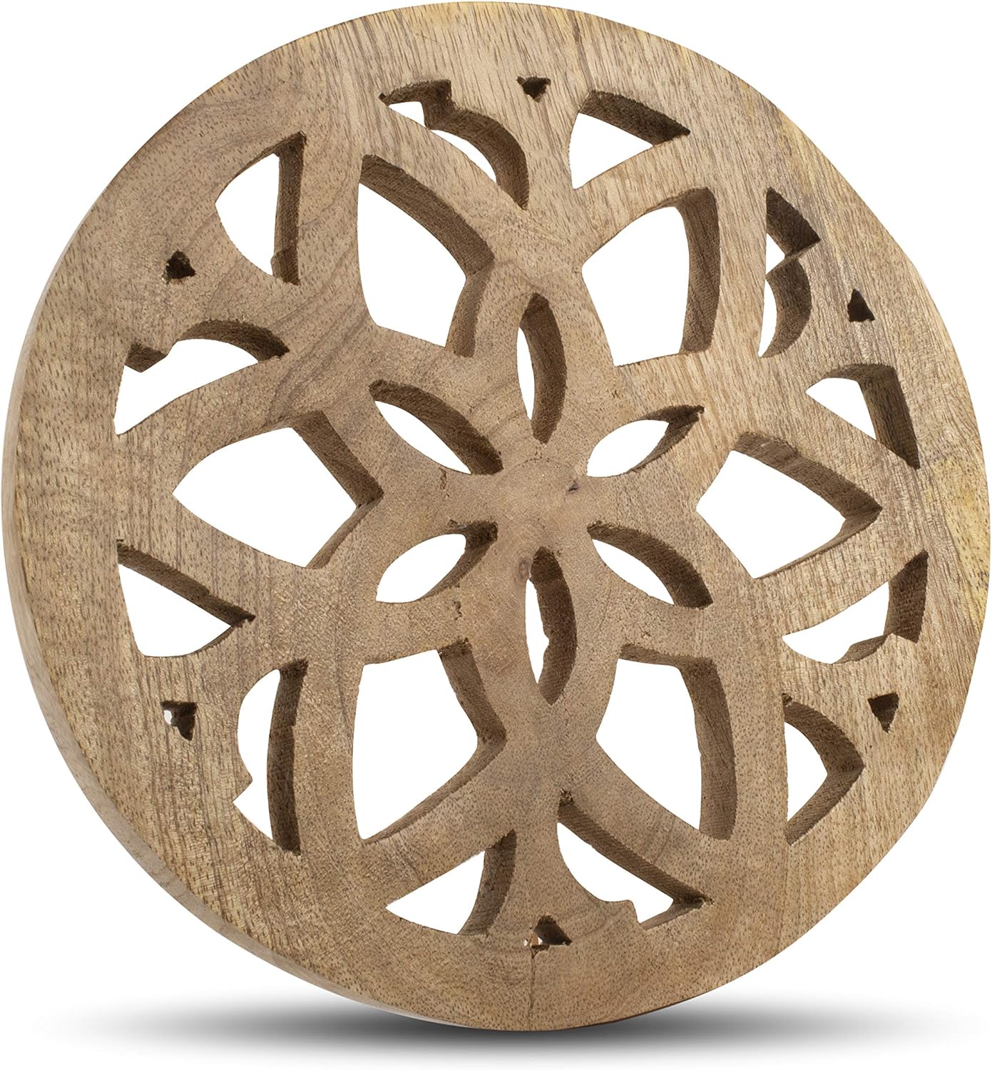 Buy Handmade Wooden Trivet for Hot Dishes Plates & Pots Holder Hot Pad