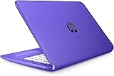 HP Stream 14-ax002na 14-inch HD Laptop (Violet Purple) - (Intel Celeron N3060, 4GB RAM, 32GB eMMC, 1 TB OneDrive and Office 365, 1 Year Subscription Included, Intel HD Graphics, Windows 10)