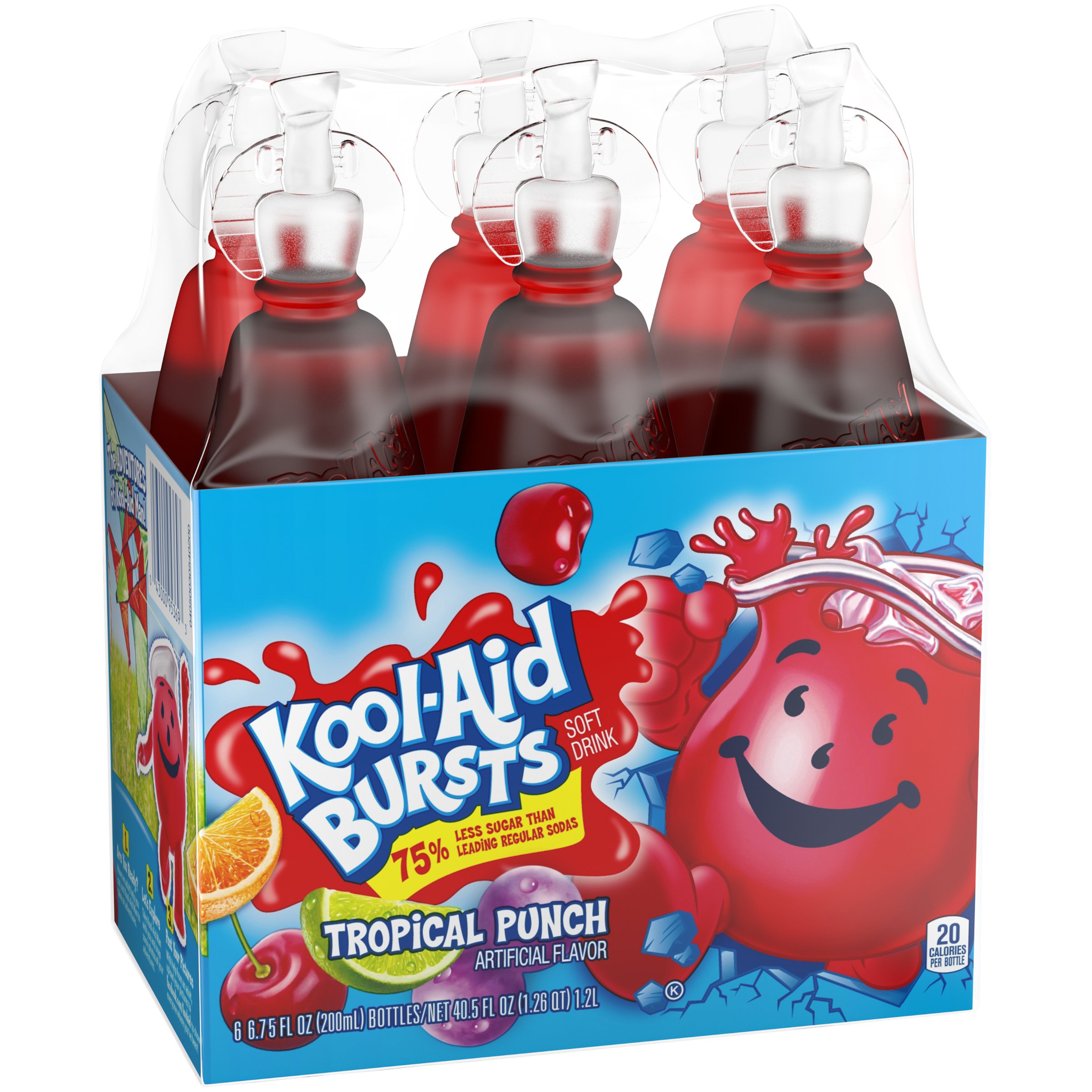KoolAid Bursts ReadytoDrink Cherry Juice, 6 Count