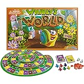 SimplyFun Whirly’s World - Educational Board Game for Kids - Math Game to Teach Concept of Even & Odds - 2-6 Players, Ages 6 & Up