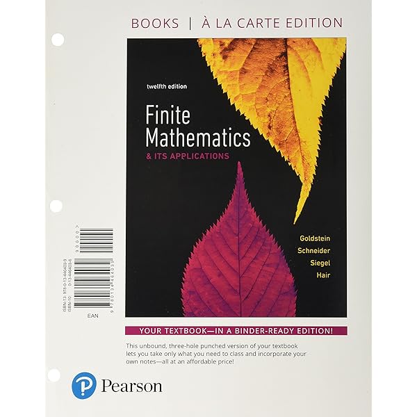 Finite Mathematics: Waner, Stefan, Costenoble, Steven