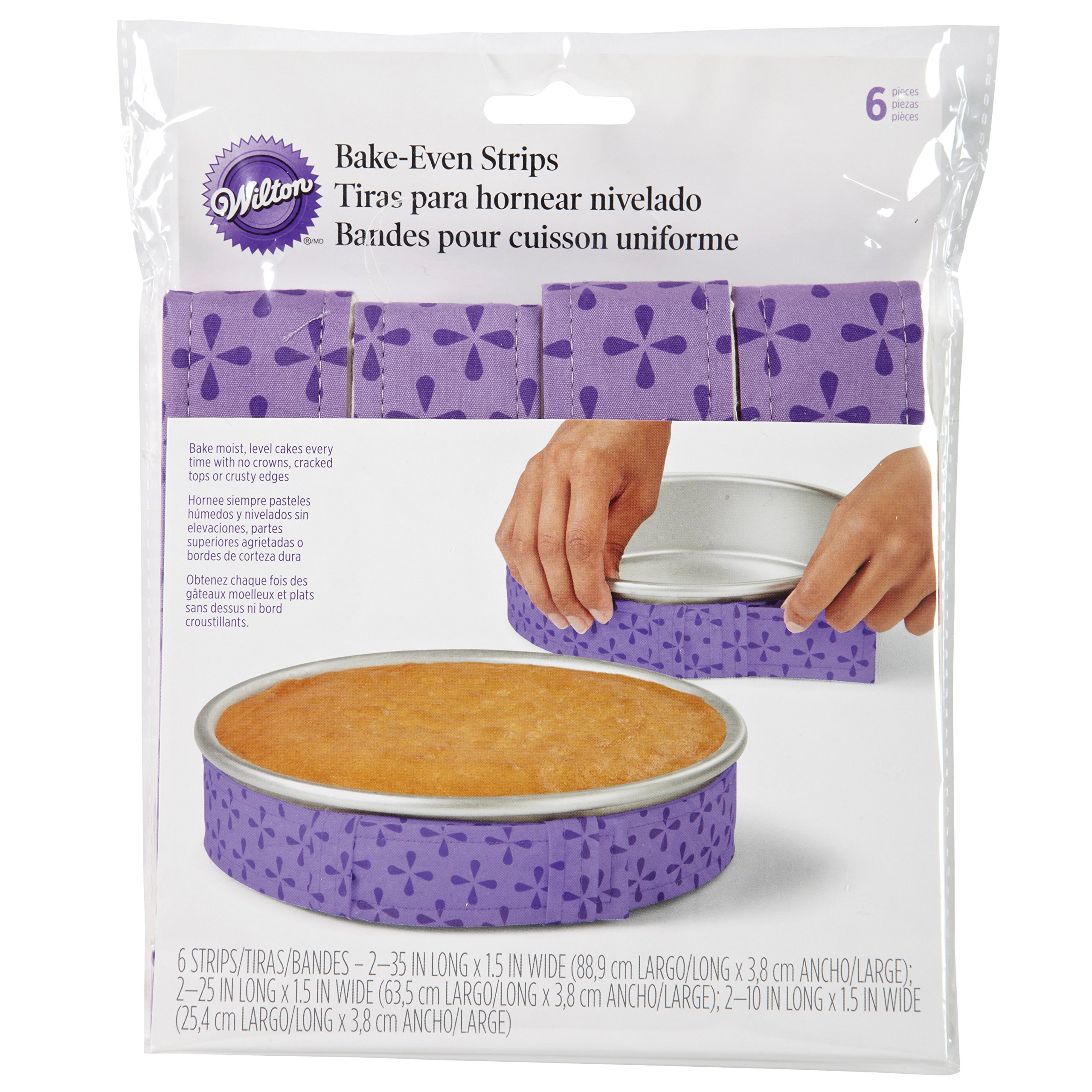 Wilton BakeEven Strips, Takes Baking to the Next Level, Keeps Cakes
