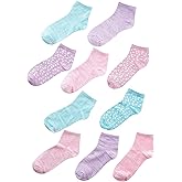 Hanes girls Comfortsoft Ankle Socks, Soft Stretch Socks for Girls, Assorted, 10-pair Pack