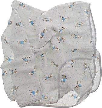 peter rabbit baby towel