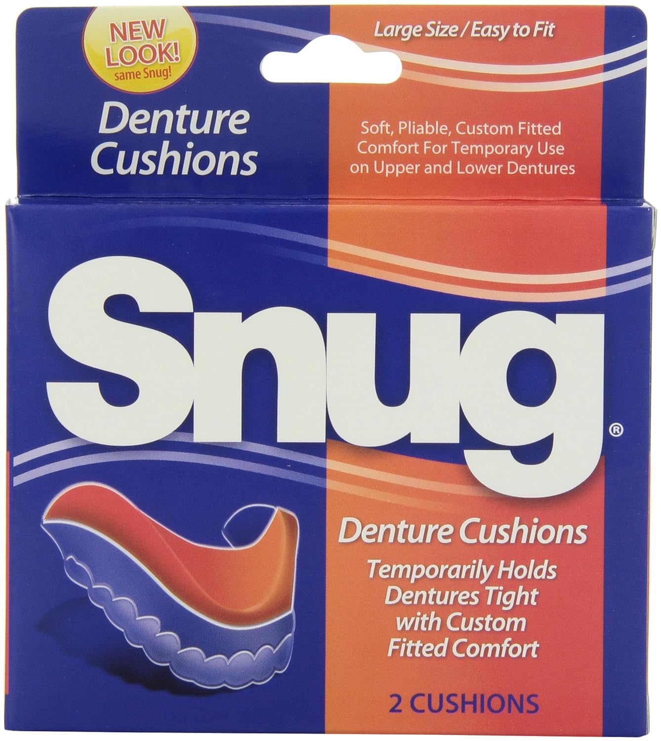 Buy Snug Denture Cushions, 2Count Cushions (Pack of 6) Online at Low