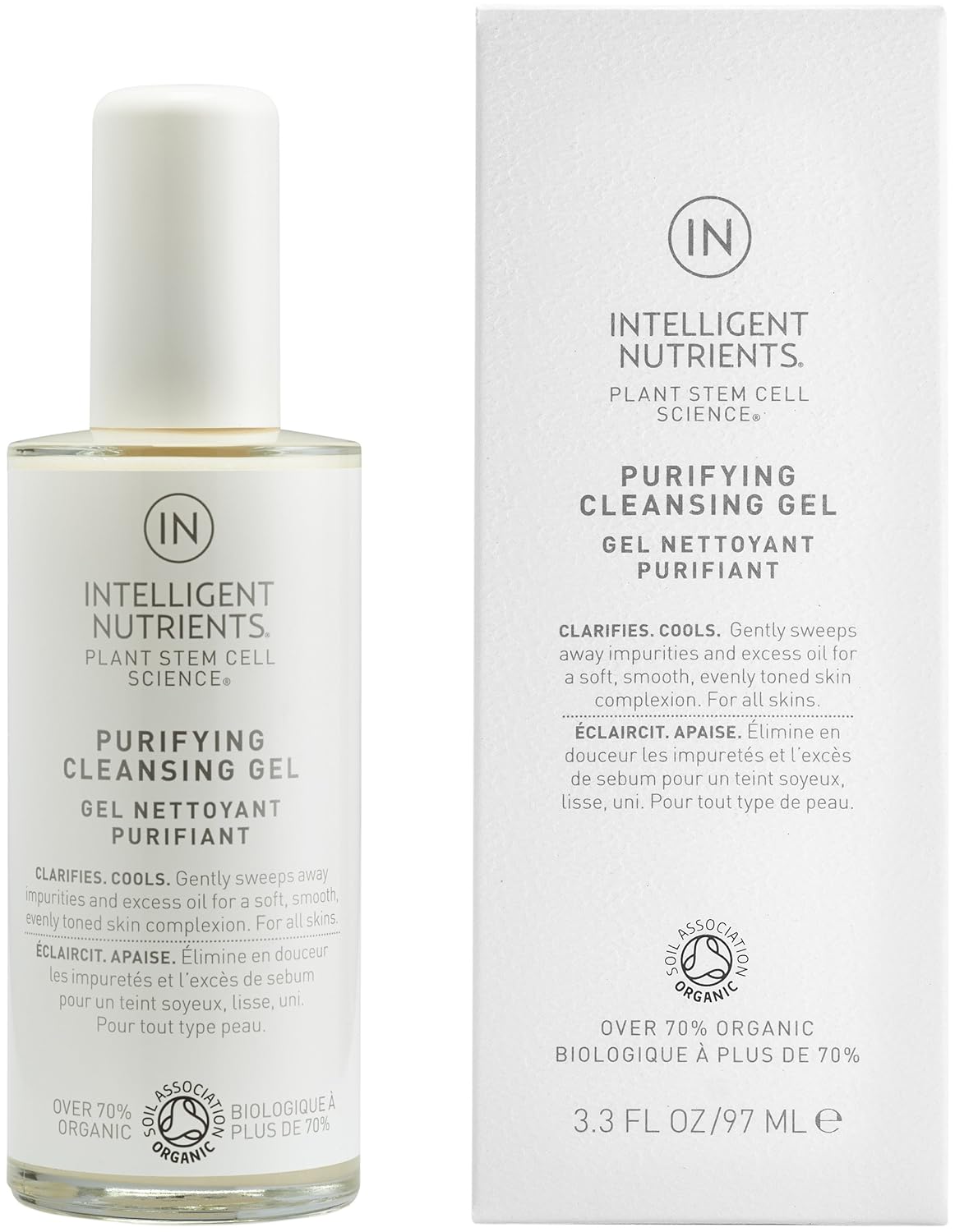 Intelligent Nutrients Purifying Tonic - Hydrating Face Tonic Spray for All Skin Types, Makeup Setting Spray (3.3 oz)
