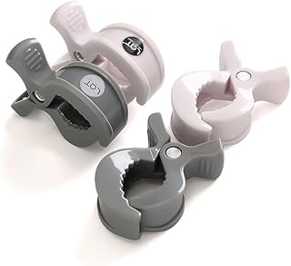 4PCS Kinderwagen Klammern Clips Universal zur Befestigung von Decke Spielzeug Kleidung an Buggy