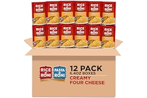 Rice-A-Roni Creamy Four Cheese -12 Pack, 6.4 Ounce (Pack of 12)
