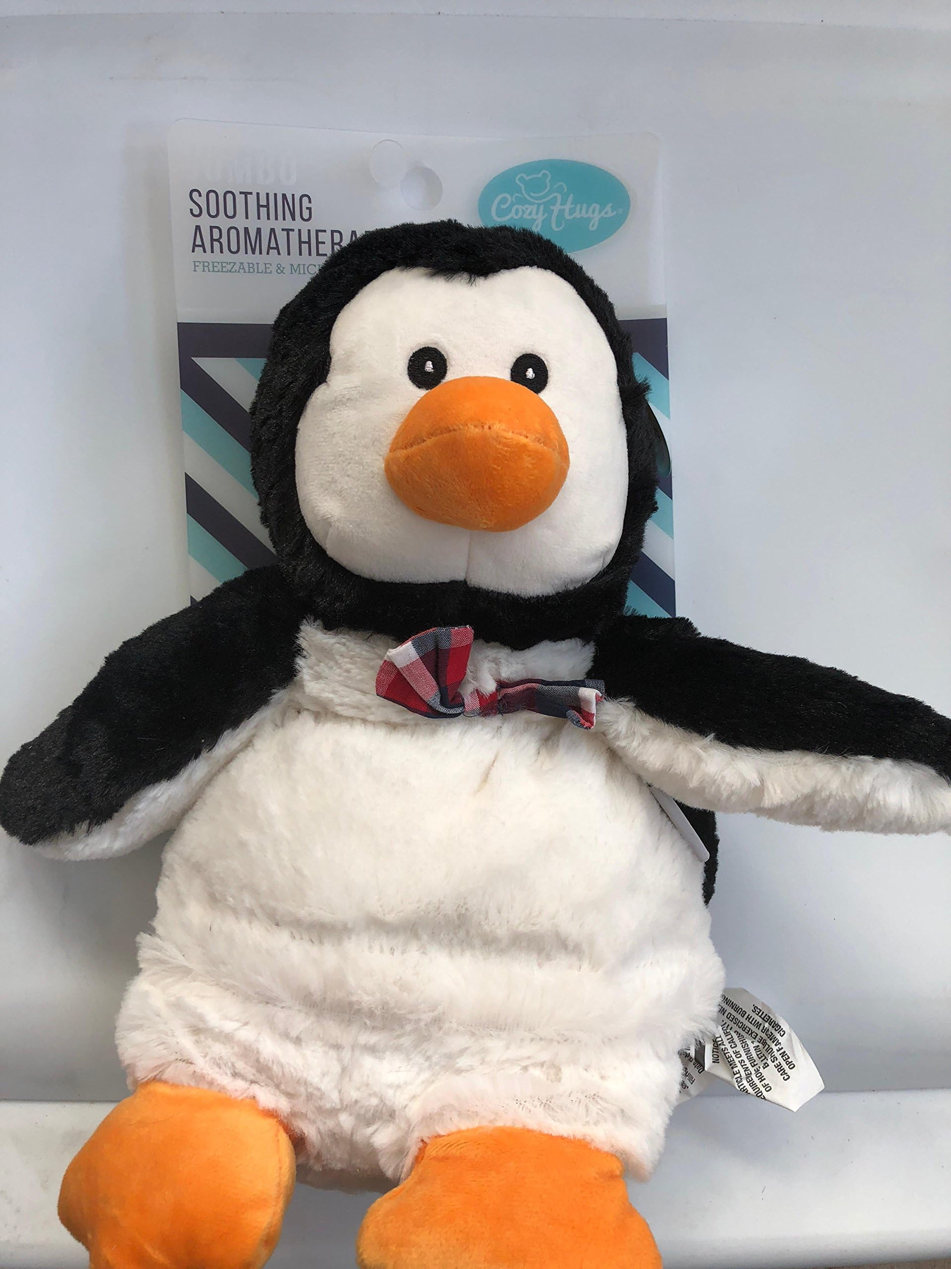 Cozy Hugs Penguin Soothing Aromatherapy Microwaveable Freezeable