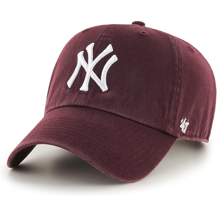 帽子 HIDDEN NY '47 Clean Up Core Washed Hat New York Yankees Hats | Relaxed Clean Up Style | '47
