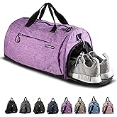 Fitgriff® Gym Bag for Men & Women with Shoe & Wet Compartment - Duffle Bag for Travel, Sports, Fitness & Workout