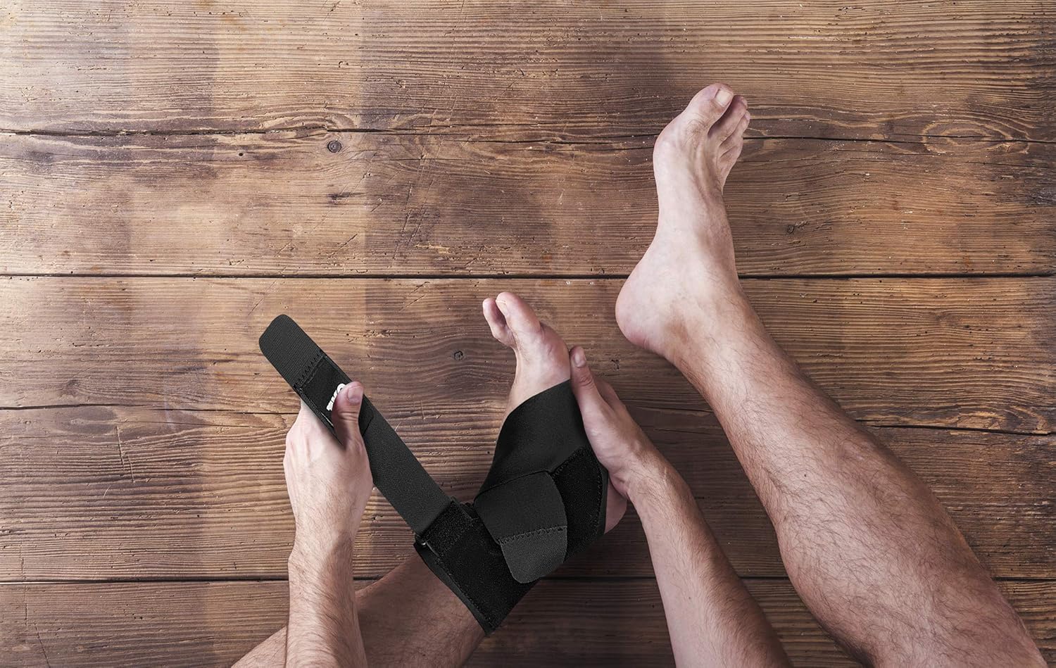 TKO Ankle Sleeve Brace Guard - Comfortable Compression and Support - Stabilizes and Protects During Recovery & Sports - for Basketball, Soccer, Volleyball, Gym, Hiking & Workouts: Health & Personal Care