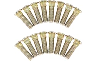 HOTINA Front Rear Wheel Stud for Polaris Ranger Sportsman RZR 570 700 800 900 2006-2021 Replace 7518378 (16)