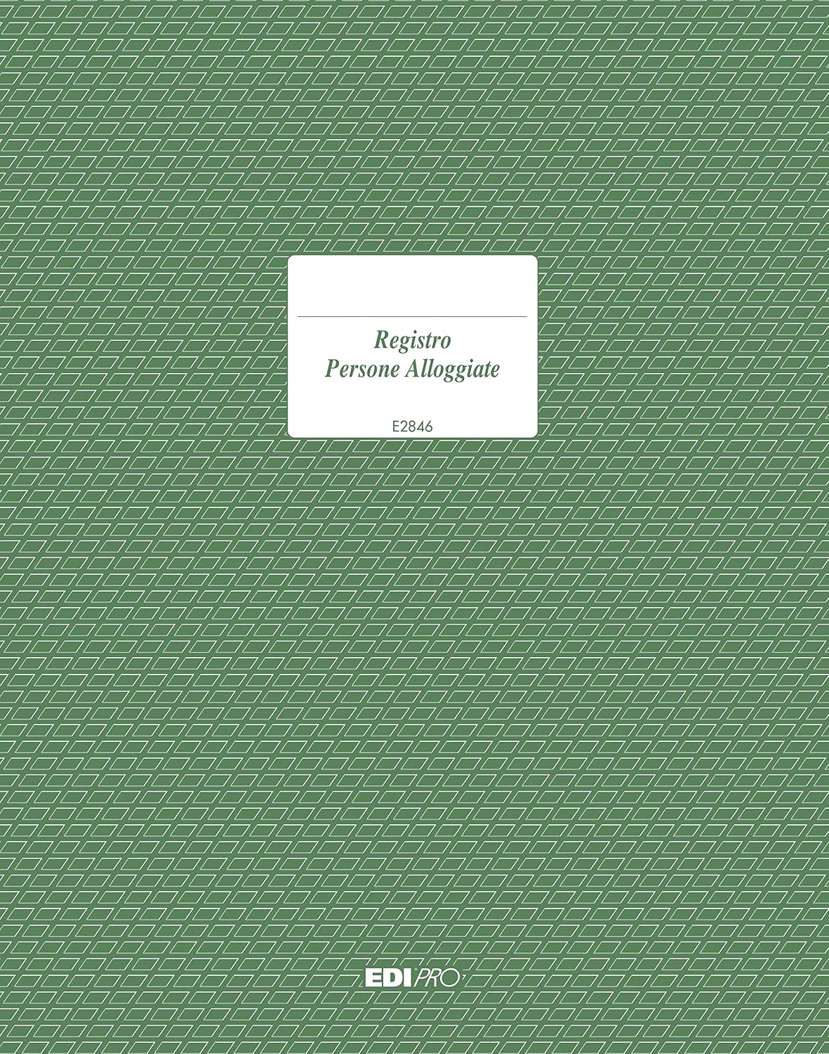 Edipro E2846 Individual Register 47 Pages F.to 24.5 x 31, weiß