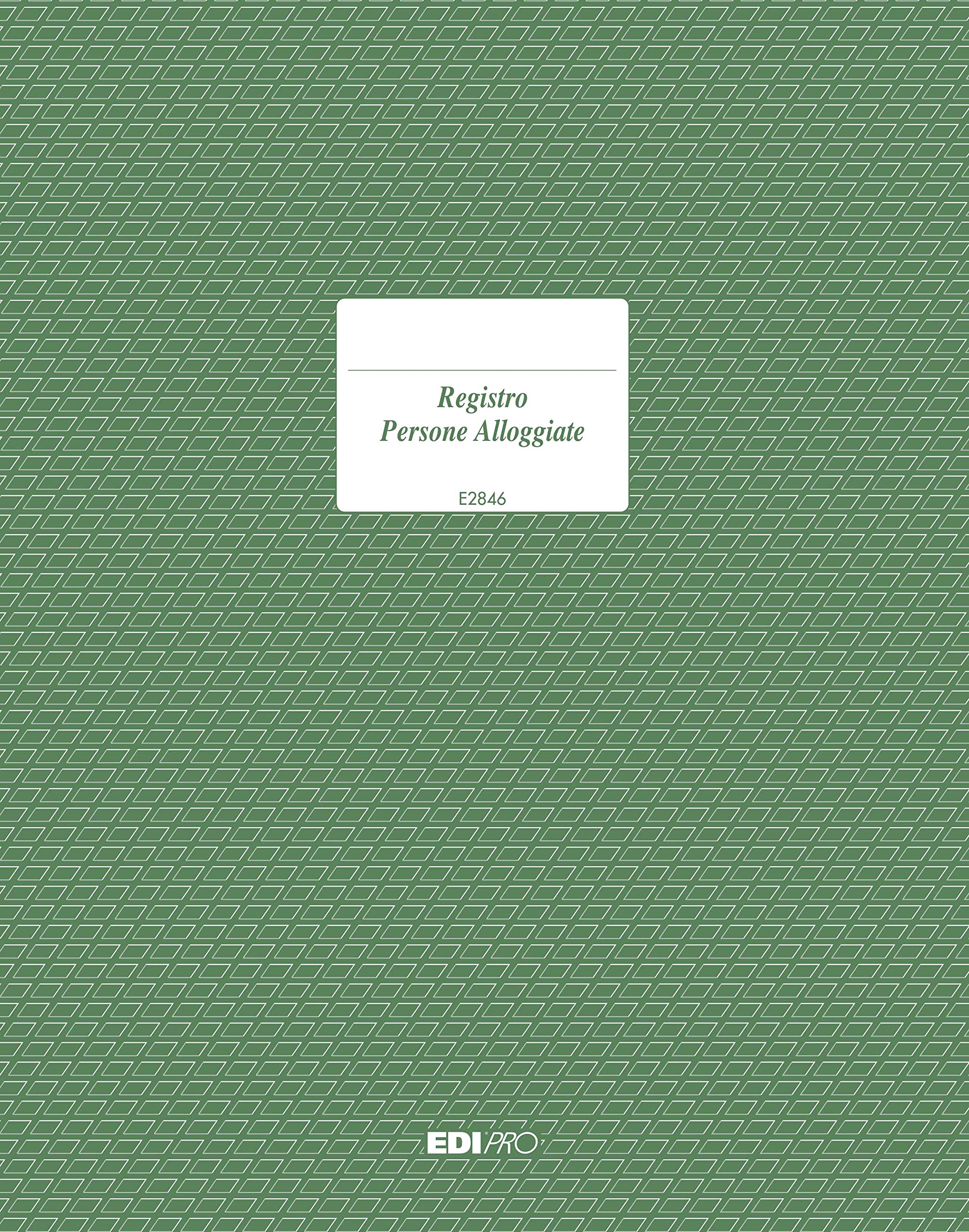 Edipro E2846 Individual Register 47 Pages F.to 24.5 x 31