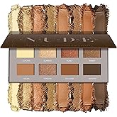 HOOMUSS Brown Eyeshadow Palette Matte 8Color, Neutral Naked Nude Eye Shadow for Latte Makeup, Warm Brown Shimmery Eye Looks, Long Lasting & Pigmented (Naked)