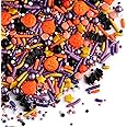 Sweets Indeed Halloween Sprinkles, Candy Eyeballs, Edible Sprinkle Mix, Perfect for Cake Decorations, Baking, Ice Cream, Cookies, Cupcake Topper, 4 ounces (Toil & Trouble)